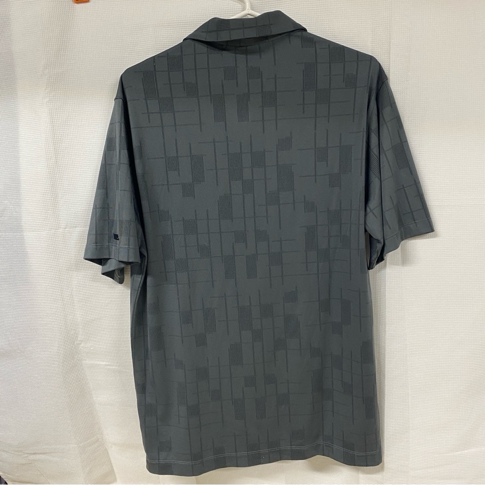 Tiger Woods Collection Gray Dri-FIT Golf Polo Shirt Men’s Small - Picture 5 of 5